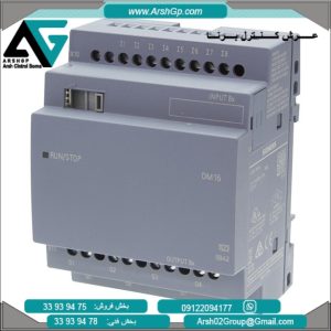 لوگو ورژن 8 مدل DM16 24 (ماژول منطقی) PLC زیمنس