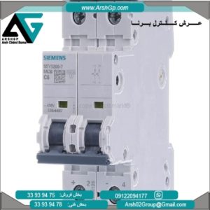 کلید مینیاتوری با قدرت قطع 10 کیلو آمپر مدل 5SY4206-7 زیمنس