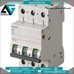 کلید مینیاتوری 6 کیلو آمپر مدل 5SL6302-7 زیمنس