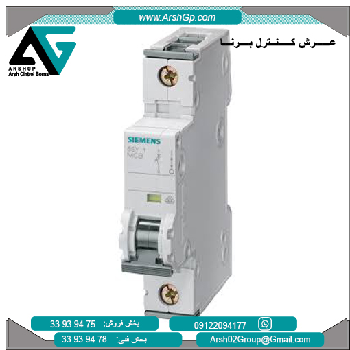 5SY4110-6 کلید مینیاتوری زیمنس، مدل 5SY4110-6 - تصویر 1